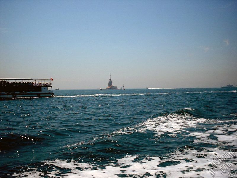 Denizden K�z Kulesine bak��.
