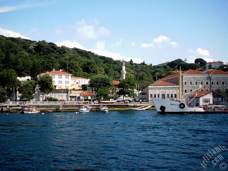 Denizden Kuzguncuk sahiline bak��.
