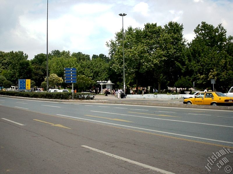 �stanbul Fatih`te Fatih Park�.
