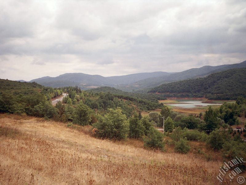 Yalova ilimizdeki Termal-G�k�edere K�y�`nden bir g�r�nt�.
