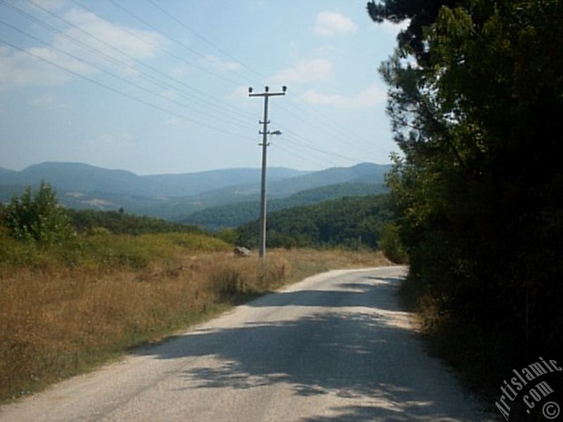Yalova ilimizdeki Termal-G�k�edere K�y�`nden bir g�r�nt�.

