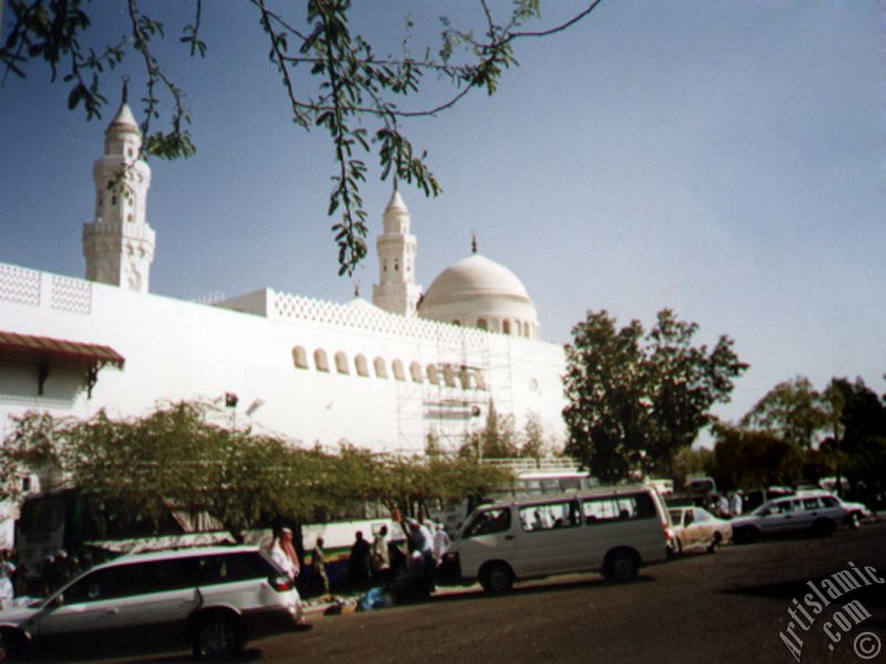 Medine`de bulunan Kuba Mescidi.
