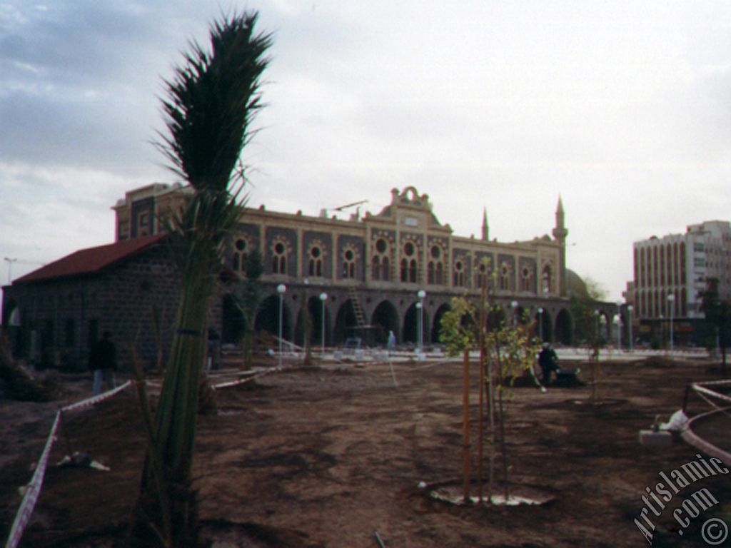 Medine`ki Osmanl� eserlerinden Medine Tren Gar�.
